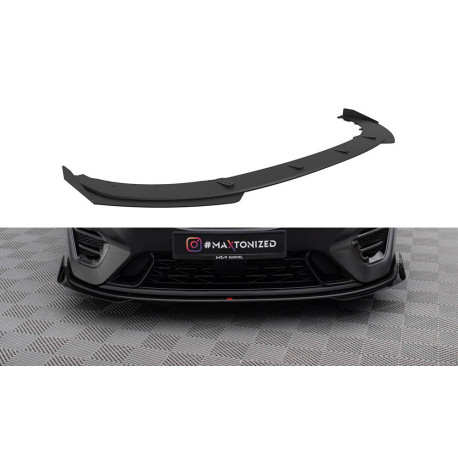 Body kit and visual accessories Front Splitter Kia Proceed / Ceed GT Mk1 Facelift / Mk3 (Black + Gloss Flaps) | races-shop.com
