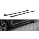 Body kit and visual accessories Side Skirts Diffusers Kia Stinger GT / GT-Line Mk1 (Black-Red + Gloss Flaps) | races-shop.com