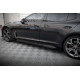 Body kit and visual accessories Side Skirts Diffusers Kia Stinger GT / GT-Line Mk1 (Black-Red + Gloss Flaps) | races-shop.com