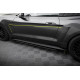 Body kit and visual accessories Side Skirts Diffusers Ford Mustang GT Mk6 (Black + Gloss Flaps) | races-shop.com