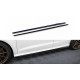 Body kit and visual accessories MAXTON DESIGN side skirts diffusers for Audi S3 / A3 S-Line Sportback 8V, glossy black | races-shop.com