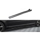 Body kit and visual accessories MAXTON DESIGN side skirts diffusers for Volvo S80 Mk2, glossy black | races-shop.com