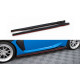 MAXTON DESIGN side skirts diffusers for Toyota GR86 Mk1, glossy black, V2
