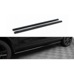 MAXTON DESIGN side skirts diffusers for Volkswagen Touareg Mk2, glossy black