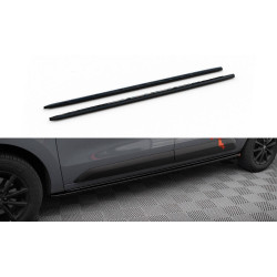 MAXTON DESIGN side skirts diffusers for Renault Express Mk2, glossy black