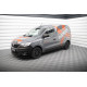 Body kit and visual accessories MAXTON DESIGN side skirts diffusers for Renault Express Mk2, glossy black | races-shop.com