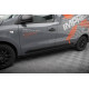 Body kit and visual accessories MAXTON DESIGN side skirts diffusers for Renault Express Mk2, glossy black | races-shop.com