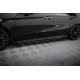 Body kit and visual accessories MAXTON DESIGN side flaps for Mercedes-AMG A35 W177 Facelift, glossy black | races-shop.com