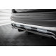 Body kit and visual accessories MAXTON DESIGN central rear splitter for Mercedes-Benz GLC AMG-Line X254 (with vertical bars), glossy black | races-shop.com