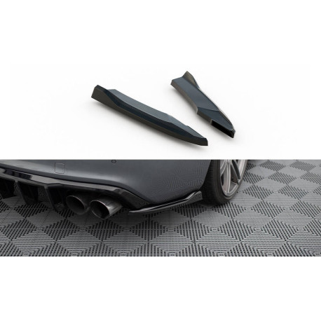 Body kit and visual accessories Rear Side Splitters V2 Audi S5 Coupe 8T Facelift | races-shop.com
