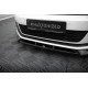 Body kit and visual accessories MAXTON DESIGN front splitter for Volkswagen Scirocco Mk3 Facelift, glossy black, V2 | races-shop.com