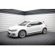 Body kit and visual accessories MAXTON DESIGN side skirts diffusers for Volkswagen Scirocco Mk3 Facelift, glossy black | races-shop.com