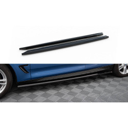 MAXTON DESIGN side skirts diffusers for BMW 3 GT M-Pack F34, glossy black