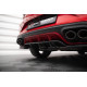 Body kit and visual accessories Central Rear Splitter (with vertical bars) Cupra Leon Hatchback Mk1 | races-shop.com