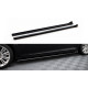 Body kit and visual accessories MAXTON DESIGN side skirts diffusers for Chrysler 300 Mk2, glossy black | races-shop.com