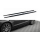 Body kit and visual accessories MAXTON DESIGN side skirts diffusers for Audi A6 C7, glossy black, V2 | races-shop.com