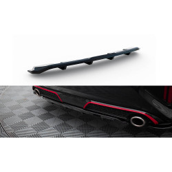Central Rear Splitter (with vertical bars) Kia Ceed GT Mk3 Facelift
