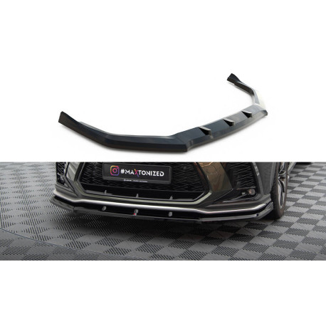 Body kit and visual accessories Front Splitter V1 Lexus NX F-Sport Mk2 | races-shop.com