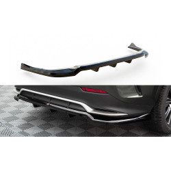 Central Rear Splitter (with vertical bars) Lexus NX F-Sport Mk2