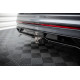 Body kit and visual accessories MAXTON DESIGN central rear splitter for Volkswagen Tiguan Allspace R-Line Mk2 Facelift, glossy black | races-shop.com