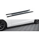 Body kit and visual accessories Side Skirts Diffusers V2 Tesla Model S Plaid Mk1 Facelift | races-shop.com