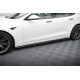 Body kit and visual accessories Side Skirts Diffusers V2 Tesla Model S Plaid Mk1 Facelift | races-shop.com