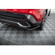 Body kit and visual accessories Central Rear Splitter (with vertical bars) Toyota RAV4 GR Sport Mk5 | races-shop.com