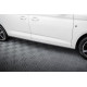 Body kit and visual accessories MAXTON DESIGN side skirts diffusers for Volkswagen Caddy Maxi Mk5, glossy black | races-shop.com