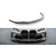 Body kit and visual accessories MAXTON DESIGN front splitter for BMW M4 G82 / M3 G80, V3, carbon | races-shop.com