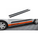 Body kit and visual accessories MAXTON DESIGN side skirts diffusers for Ford Transit Courier Mk1, glossy black | races-shop.com