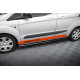 Body kit and visual accessories MAXTON DESIGN side skirts diffusers for Ford Transit Courier Mk1, glossy black | races-shop.com
