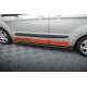 Body kit and visual accessories MAXTON DESIGN side skirts diffusers for Ford Transit Courier Mk1, glossy black | races-shop.com