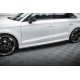 Body kit and visual accessories Side Skirts Diffusers V2 Audi RS3 Sedan 8V Facelift | races-shop.com