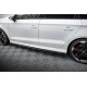 Body kit and visual accessories Side Skirts Diffusers V2 Audi RS3 Sedan 8V Facelift | races-shop.com