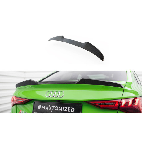 Body kit and visual accessories Carbon Fiber Tailgate Spoiler Audi RS3 Sedan 8Y | races-shop.com