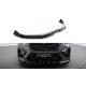 MAXTON DESIGN front splitter for BMW X5 M F95 Facelift, glossy black, V1
