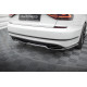 Body kit and visual accessories Central Rear Splitter (with vertical bars) Volkswagen Passat GT B8 Facelift USA | races-shop.com