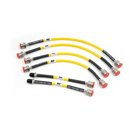 Brake pipes for specific model FORGE braided brake lines for Alfa Romeo Giulia | races-shop.com