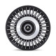 Asanti aluminum wheels Asanti Black ABL-40 TIARA wheel 20x9 5X108/5X112 72.56 ET45, Satin black | races-shop.com