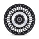 Asanti aluminum wheels Asanti Black ABL-40 TIARA wheel 22x9 5X108/5X114.3 72.56 ET38, Satin black | races-shop.com