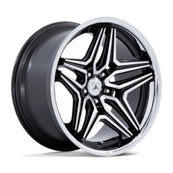 Asanti Black ABL-46 DUKE wheel 22x10.5 5X120 74.1 ET18, Gloss black