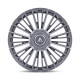 Asanti aluminum wheels Asanti Black AB049 PREMIER wheel 22x9.5 6X120/6X132 78.1 ET30, Anthracite brushed | races-shop.com