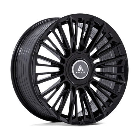 Asanti aluminum wheels Asanti Black AB049 PREMIER wheel 22x9.5 5X112/5X120 74.1 ET20, Gloss black | races-shop.com