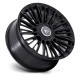 Asanti aluminum wheels Asanti Black AB049 PREMIER wheel 22x9.5 5X112/5X120 74.1 ET20, Gloss black | races-shop.com