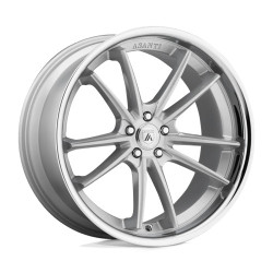 Asanti Black ABL-23 SIGMA wheel 22x10.5 5X120 74.1 ET35, Brushed silver