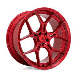 Asanti Black ABL-37 MONARCH wheel 20x9 5X115 72.56 ET15, Candy red
