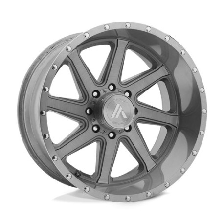 Asanti aluminum wheels Asanti Off Road AB814 WINDMILL wheel 22x10 5X127 71.5 ET-12, Titanium brushed | races-shop.com