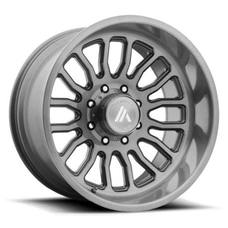 Asanti aluminum wheels Asanti Off Road AB815 WORKHORSE wheel 22x12 8X180 124.2 ET-40, Titanium brushed | races-shop.com