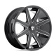 DUB aluminum wheels DUB S109 PUSH wheel 20x8.5 5X108/5X114.3 72.56 ET35, Gloss black | races-shop.com
