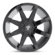 DUB aluminum wheels DUB S110 PUSH wheel 20x8.5 5X114.3/5X120 72.56 ET35, Gloss black | races-shop.com
